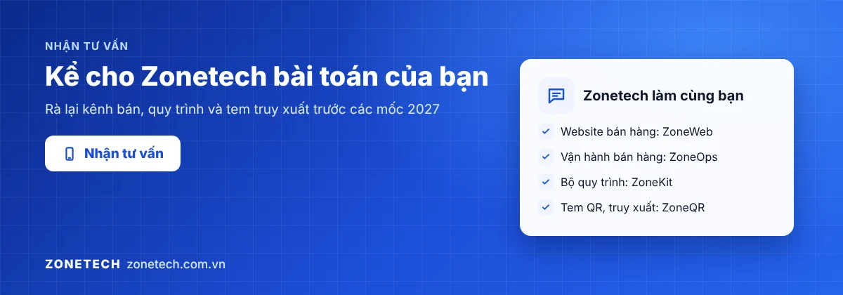 Kể cho ZoneTech bài toán của bạn