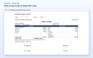 Xem trước File chấm công và tính lương Excel